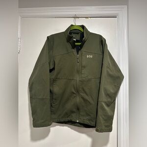 Helly Hansen Paramount olive green Sz:L ski Performance Workwear Winter Jacket